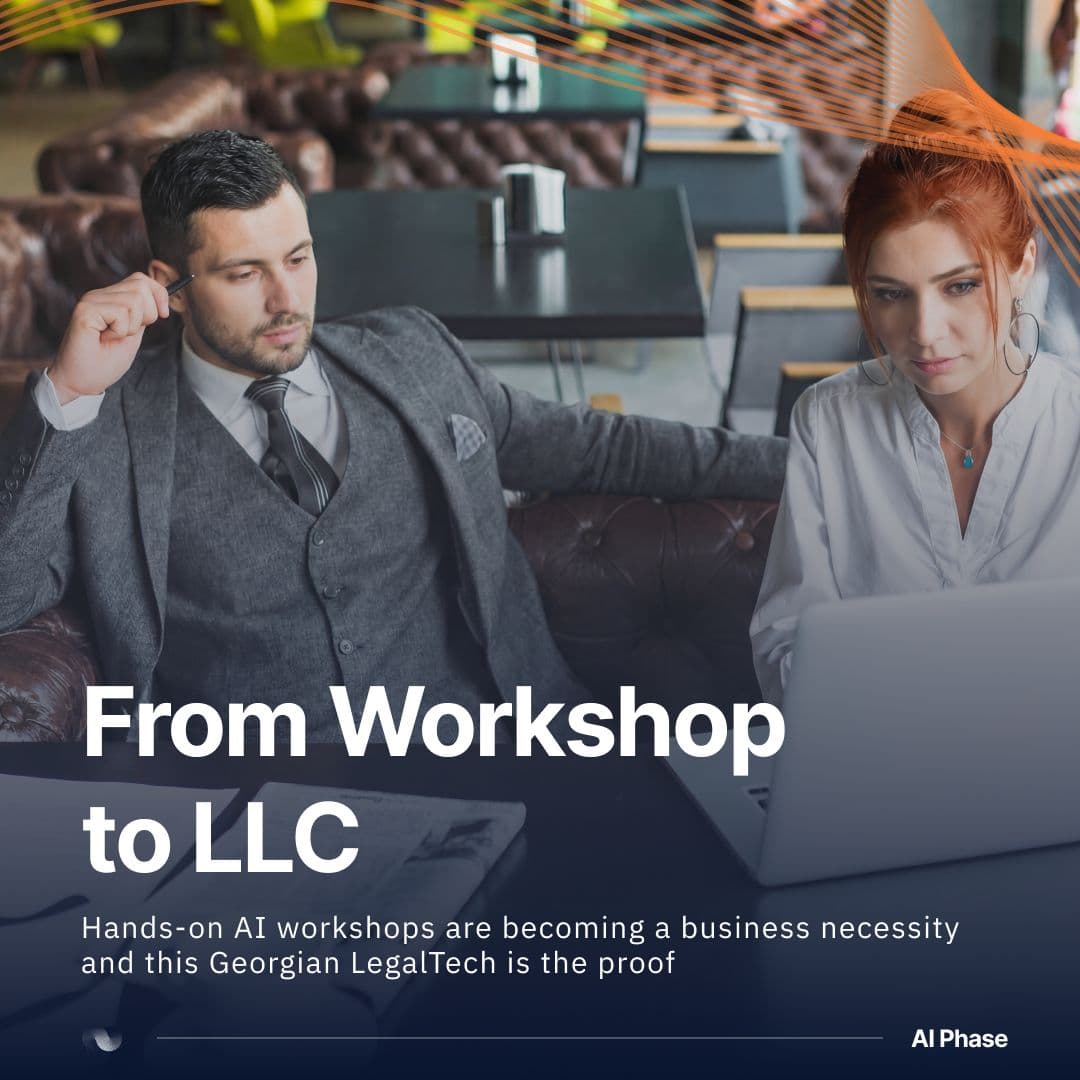 From workshop insights to a new AI company