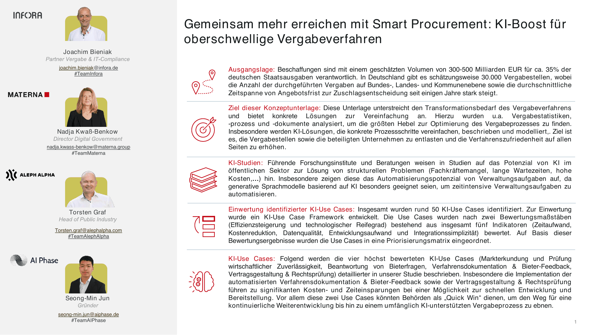 How can AI empower German authorities to operate more efficiently and act faster?